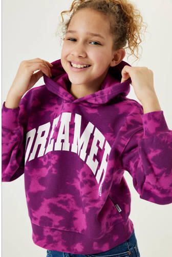 Garcia tie-dye hoodie paars lichtpaars wit Sweater Tie-dye 140 146 - Foto 2