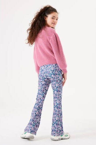 Garcia trui roze Meisjes Polyamide Ronde hals Effen 140 146