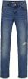 Garcia slim fit jeans Sara 51O dark used Blauw Meisjes Stretchdenim Effen 128 - Thumbnail 2