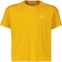 Garcia T-shirt van biologisch katoen warm geel Printopdruk 128 134 - Thumbnail 2