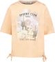 Garcia T-shirt met printopdruk oranje Meisjes Katoen Ronde hals Printopdruk 104 110 - Thumbnail 2