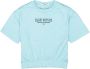 Garcia T-shirt met tekst blauw Meisjes Viscose Ronde hals Tekst 140 146 - Thumbnail 2