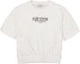 Garcia T-shirt met tekst wit Meisjes Viscose Ronde hals Tekst 164 170 - Thumbnail 2