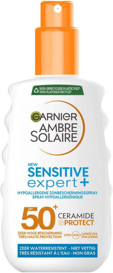 Garnier Ambre Solaire Sensitive Expert zonnebrandspray SPF 50+ 150ml
