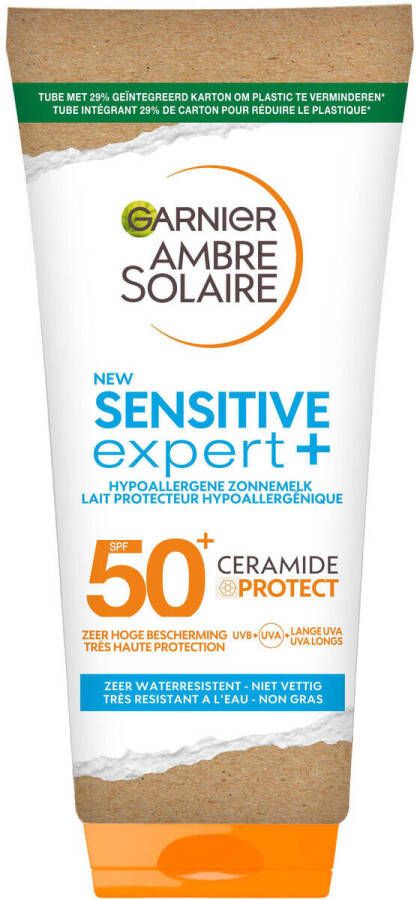 Garnier Ambre Solaire Sensitive Expert zonnebrand SPF 50+ 175ml