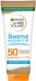 Garnier Ambre Solaire Sensitive Expert zonnebrand SPF 50+ 175ml - Thumbnail 1