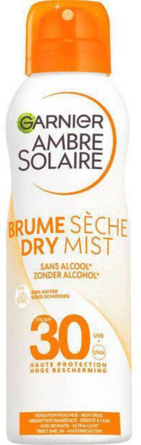 Garnier Ambre Solaire Hydra24 Dry Mist zonnebrand SPF 30 200 ml