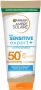 Garnier Ambre Solaire Sensitive Expert zonnebrandmelk SPF 50+ 200 ml Wit - Thumbnail 1