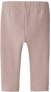GUPPY BABY slim fit leggings roze (set van 2) Meisjes Stretchkatoen Effen - Foto 3