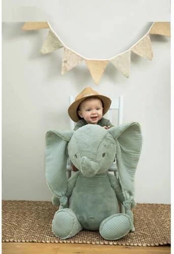 Happy Horse elephant eddy no. 1 knuffel 24 cm Groen