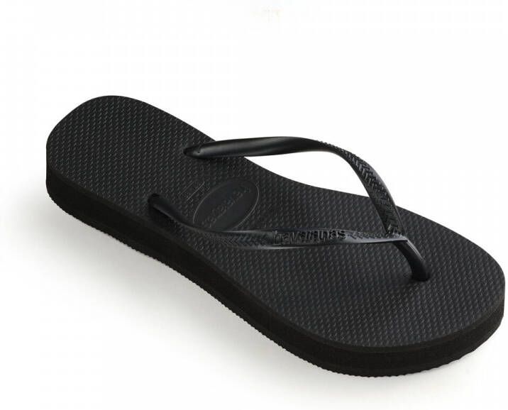 Havaianas Slim Flatform Flip Flops Black Heren - Foto 2