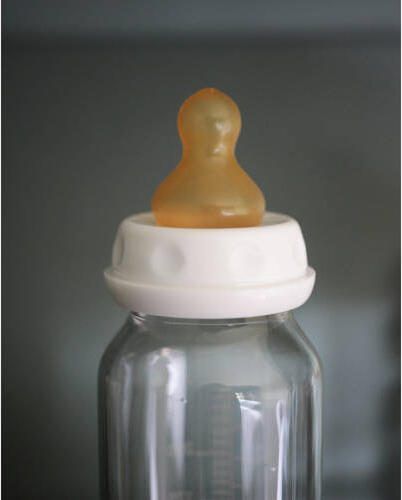 Hevea Baby glass bottle 240ml 2 pack Fles | Fles van - Foto 2