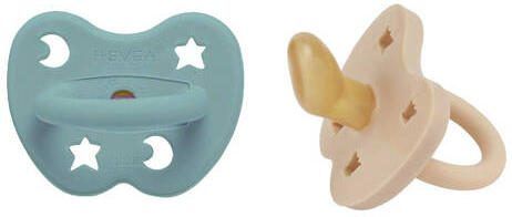Hevea speen 2-pack 3-36 ortho Sand & Ocean Fopspeen
