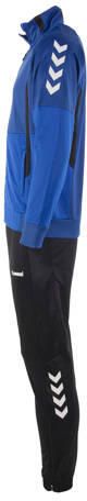 Hummel Junior trainingspak blauw zwart Polyester Opstaande kraag 128 - Foto 2