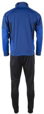 Hummel Junior trainingspak blauw zwart Polyester Opstaande kraag - Foto 4