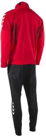 Hummel Junior trainingspak rood zwart Polyester Opstaande kraag 128 - Foto 2