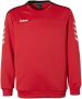 Hummel sportsweater rood Polyester Ronde hals Effen 116 - Thumbnail 1