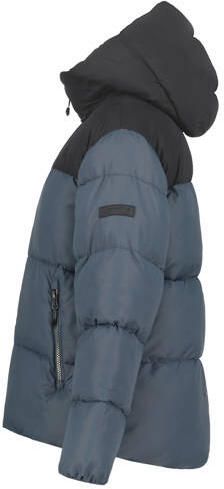 Icepeak Kenmare gewatteerde jas grijs Outdoor jas Polyester Capuchon - Foto 3