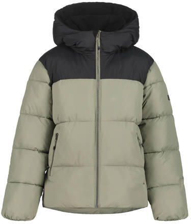 Icepeak Kenmare gewatteerde jas lichtgroen Outdoor jas Polyester Capuchon