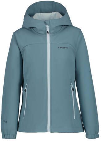 Icepeak Kobryn JR softshell jas lichtblauw Outdoor jas Effen