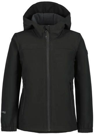 Icepeak Softshell-jack KULM JR met modieuze logo-opschriften (1 stuk)