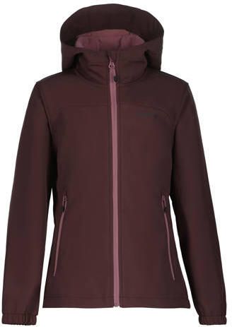 Icepeak Kobryn JR softshelljas donkerrood Outdoor jas Effen