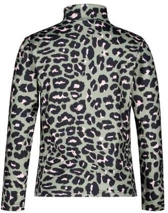 Icepeak Landsberg skipully met dierenprint lichtgroen zwart Meisjes Polyester - Foto 2