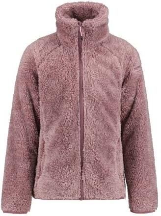 Icepeak Loma JR fleece vest roze Outdoor vest Teddy Opstaande kraag