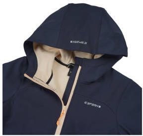 Icepeak softshell jas Kobryn jr donkerblauw Meisjes Polyester Capuchon 140 - Foto 2