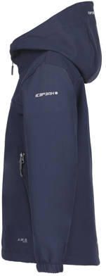 Icepeak softshell jas Konan jr donkerblauw Jongens Polyester Capuchon Meerkleurig 176 - Foto 9