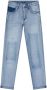 Indian Blue Jeans Blauwe Straight Leg Jeans Blue Sue Damaged Straight Fit - Thumbnail 3