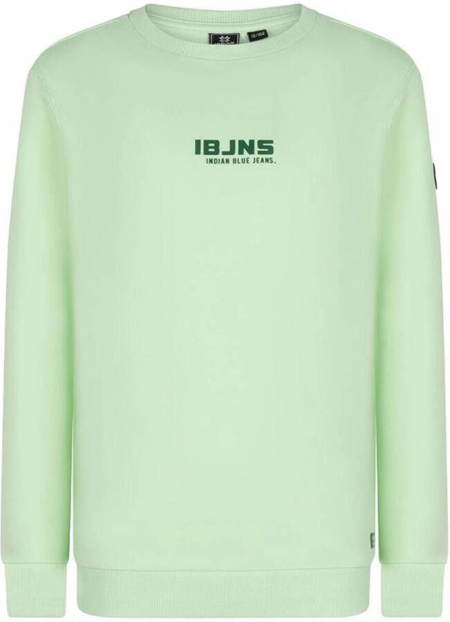 INDIAN BLUE JEANS Jongens Truien & Vesten Sweater Ibjns Lime