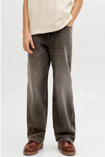 JACK & JONES JUNIOR JJIALEX JJNORREBRO high waist baggy jeans black denim - Foto 4