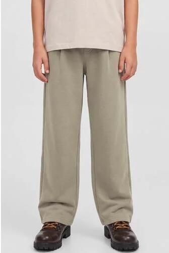 JACK & JONES JUNIOR barrel sweatpant zand Broek Beige Effen