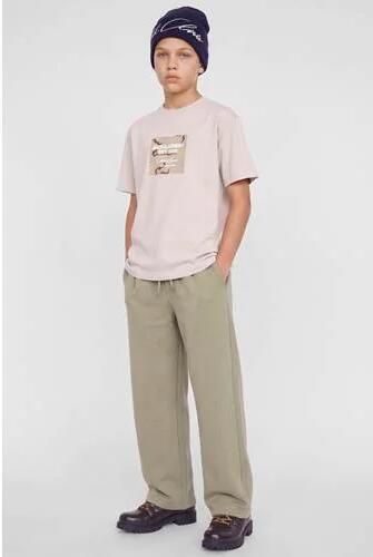 JACK & JONES JUNIOR barrel sweatpant zand Broek Beige Effen - Foto 2
