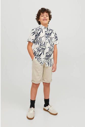 Jack & jones JUNIOR bermuda JJIBOWIE beige Korte broek Jongens Stretchkatoen 152 - Foto 3