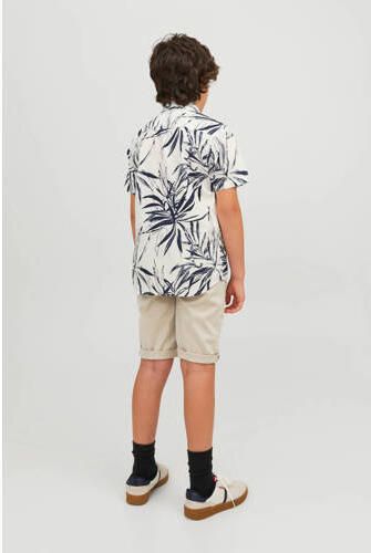 Jack & jones JUNIOR bermuda JJIBOWIE beige Korte broek Jongens Stretchkatoen 152 - Foto 4