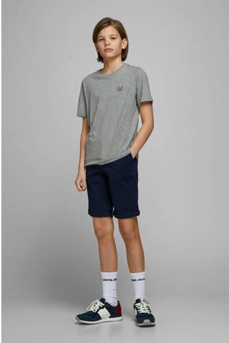 Jack & jones JUNIOR bermuda JJIBOWIE donkerblauw Korte broek Jongens Stretchkatoen 140 - Foto 3