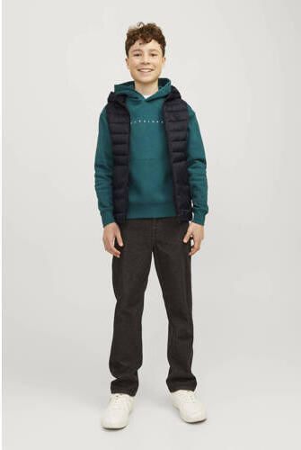 Jack & jones JUNIOR bodywarmer JJESPRINT zwart Jongens Nylon Capuchon Effen 128 - Foto 2