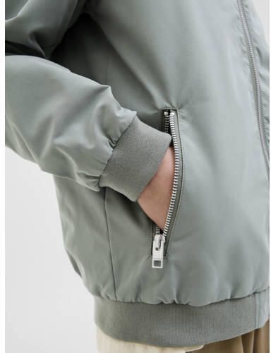 Jack & Jones Junior Bomberjack JJERUSH windafstotend en onderhoudsvriendelijk effen modieus regular fit web opstaande kraag - Foto 4