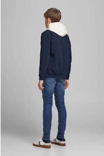 Jack & Jones Junior Bomberjack JJERUSH windafstotend en onderhoudsvriendelijk effen modieus regular fit web opstaande kraag - Foto 9