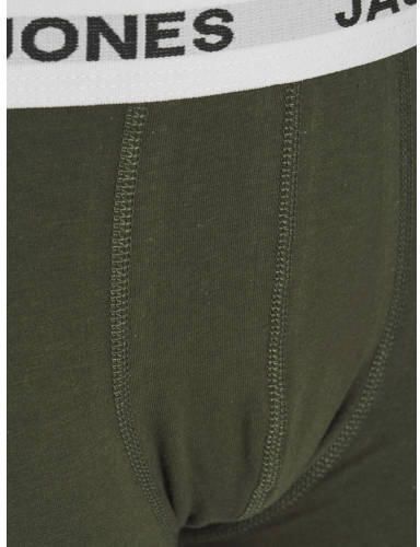 Jack & jones JUNIOR boxershort JACBASIC set van 5 Zwart Jongens Stretchkatoen 128