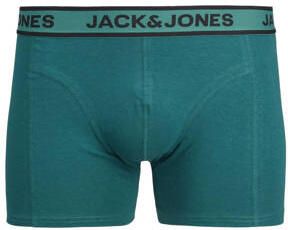 Jack & jones JUNIOR boxershort JACDREW set van 3 groen zwart roze Jongens Stretchkatoen 128