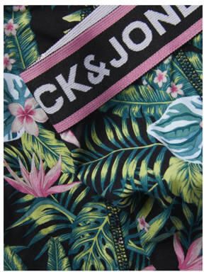 Jack & jones JUNIOR boxershort JACDREW set van 3 groen zwart roze Jongens Stretchkatoen 128 - Foto 2
