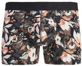 Jack & jones JUNIOR boxershort JACJONAH FLOWER set van 3 donkergroen lichtblauw zwart Jongens Stretchkatoen 152