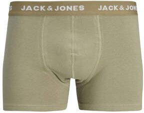 Jack & jones JUNIOR boxershort set van 7 groen blauw multicolor Jongens Stretchkatoen 128 - Foto 3
