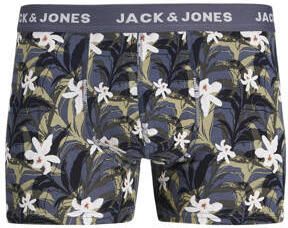 Jack & jones JUNIOR boxershort set van 7 groen blauw multicolor Jongens Stretchkatoen 128 - Foto 2
