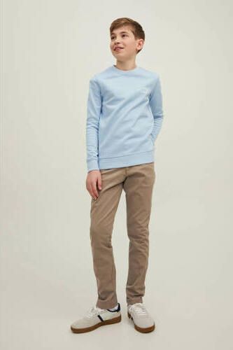 Jack & jones JUNIOR broek JJIMARCO beige Jongens Stretchkatoen Effen 152 - Foto 4