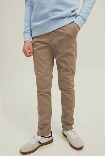 Jack & jones JUNIOR broek JJIMARCO beige Jongens Stretchkatoen Effen 152 - Foto 3