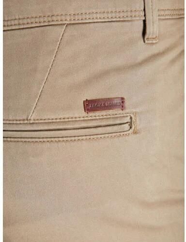 Jack & jones JUNIOR broek JJIMARCO beige Jongens Stretchkatoen Effen 152 - Foto 2